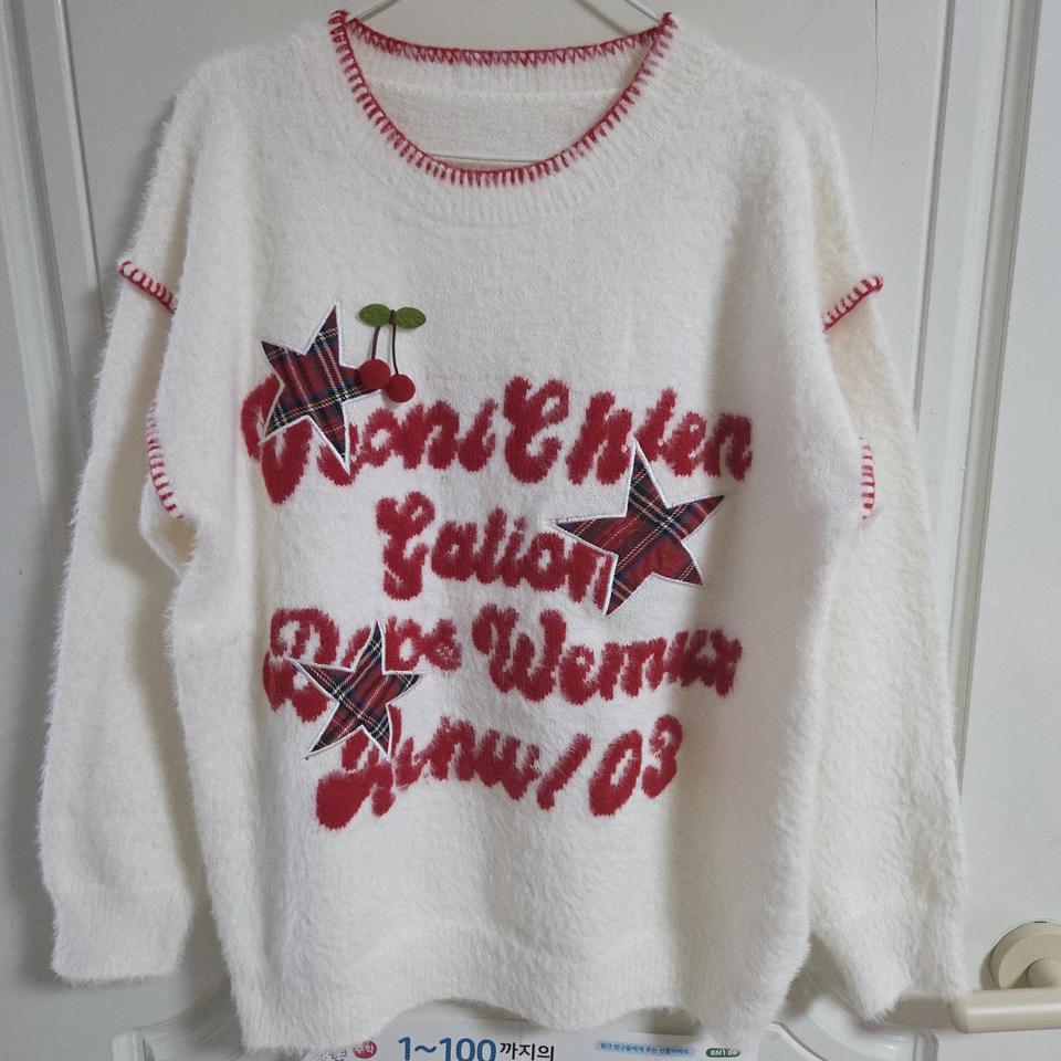 (새상품) 여성 앙고라 루즈핏니트 프리사이즈