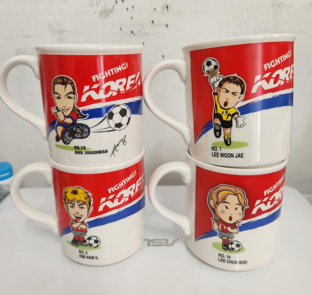 2002 월드컵  머그잔  개당