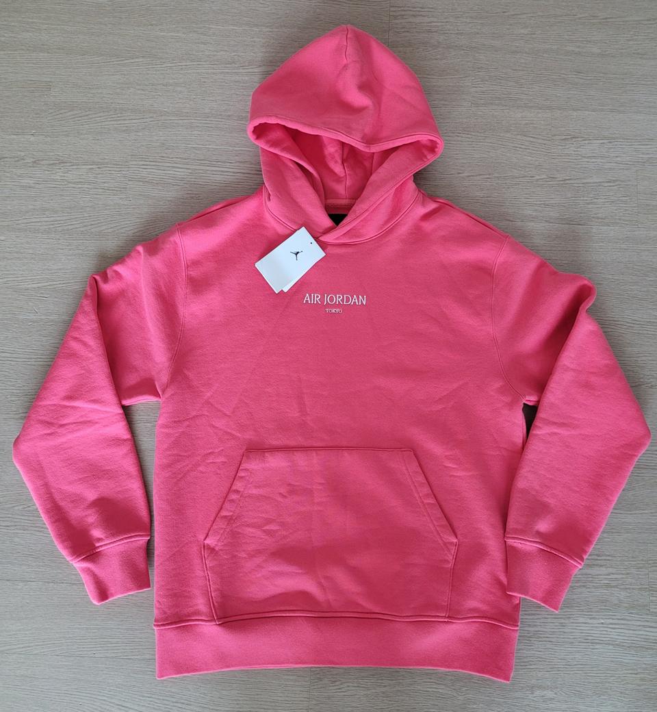 조던 프렌치테리 후드 100사이즈 핑크 새제품 9만원