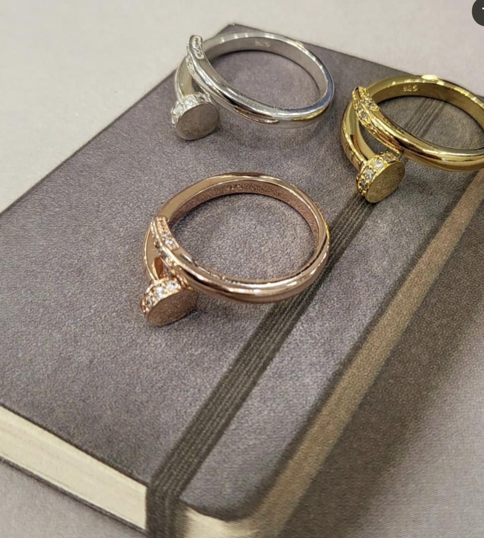 92.5법정순은 실버반지(세칼라)