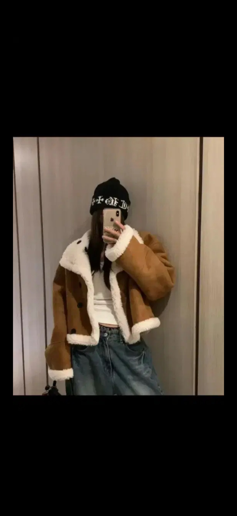 버킨 리버시블무스탕