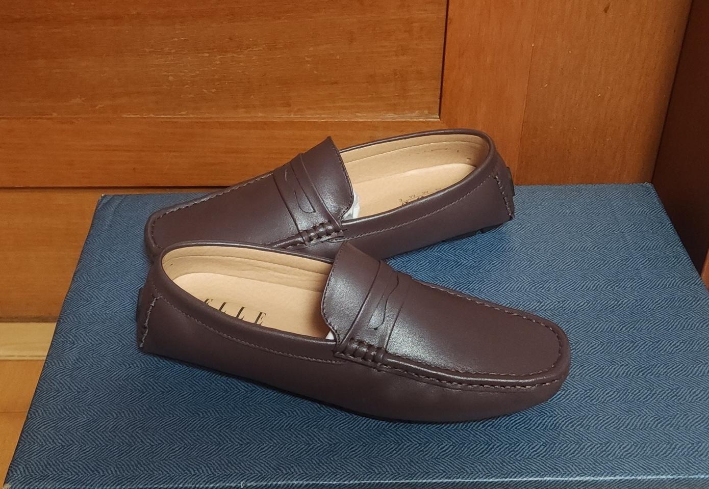 엘르 홈쇼핑 250 남성 천연가죽 소가죽 구두 로퍼