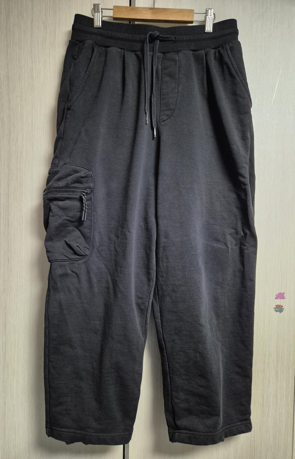 Vans 블랙 카고 조거 팬츠 M