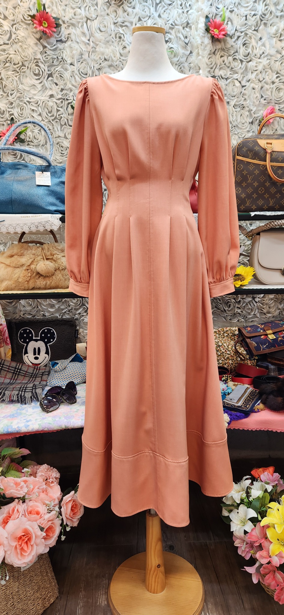 AND COUTURE 핀턱 롱원피스 (55)