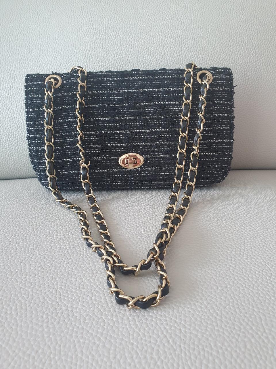 (새상품)나탈리쉐즈 트위드백 크로스  숄더