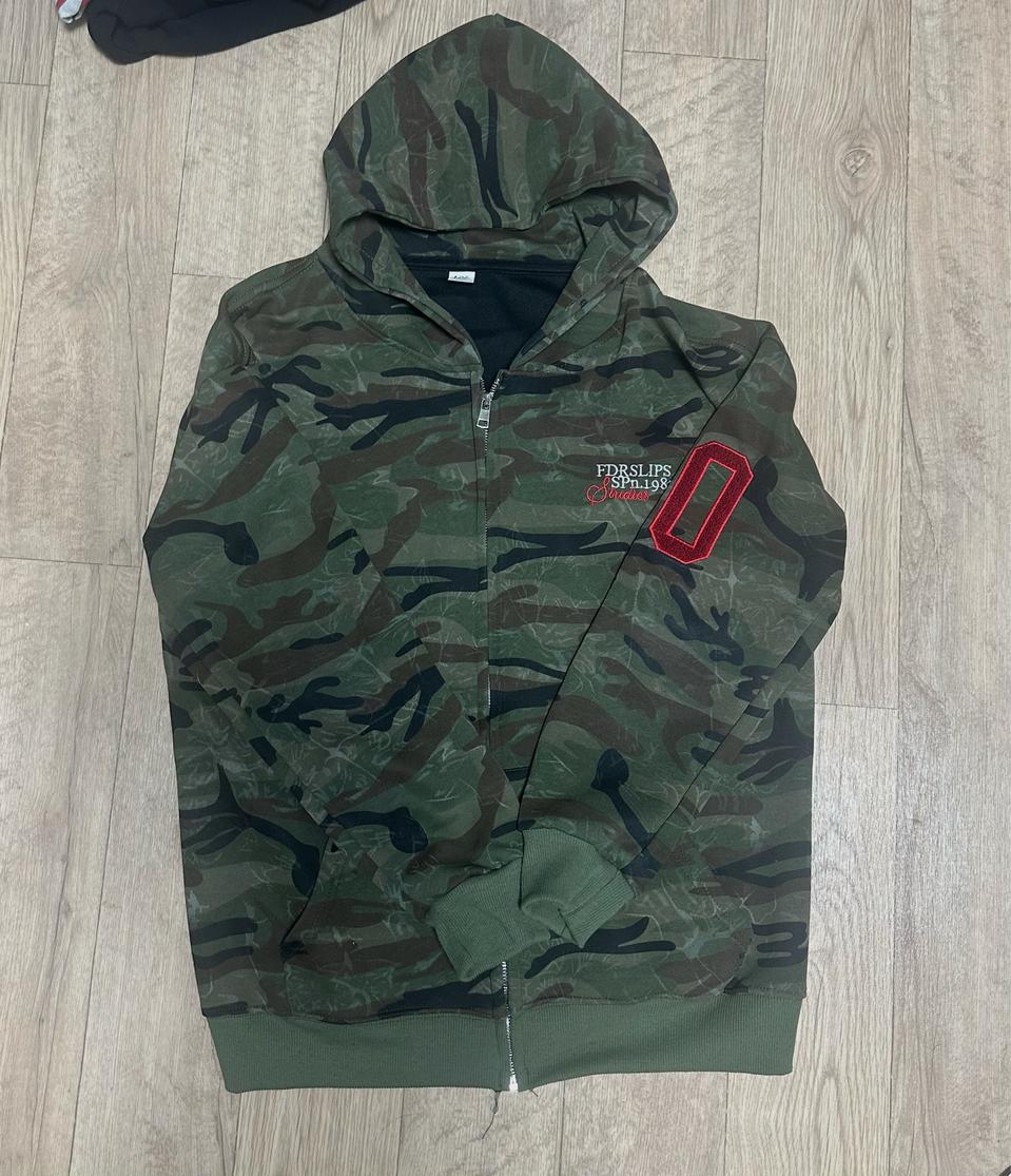 카모 후드집업
