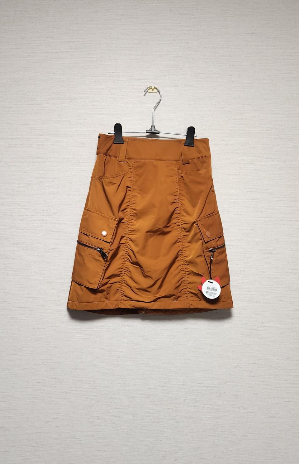 새상품 )WAAC 왁 여성 기모 A라인 카고 골프 겨울 스커트