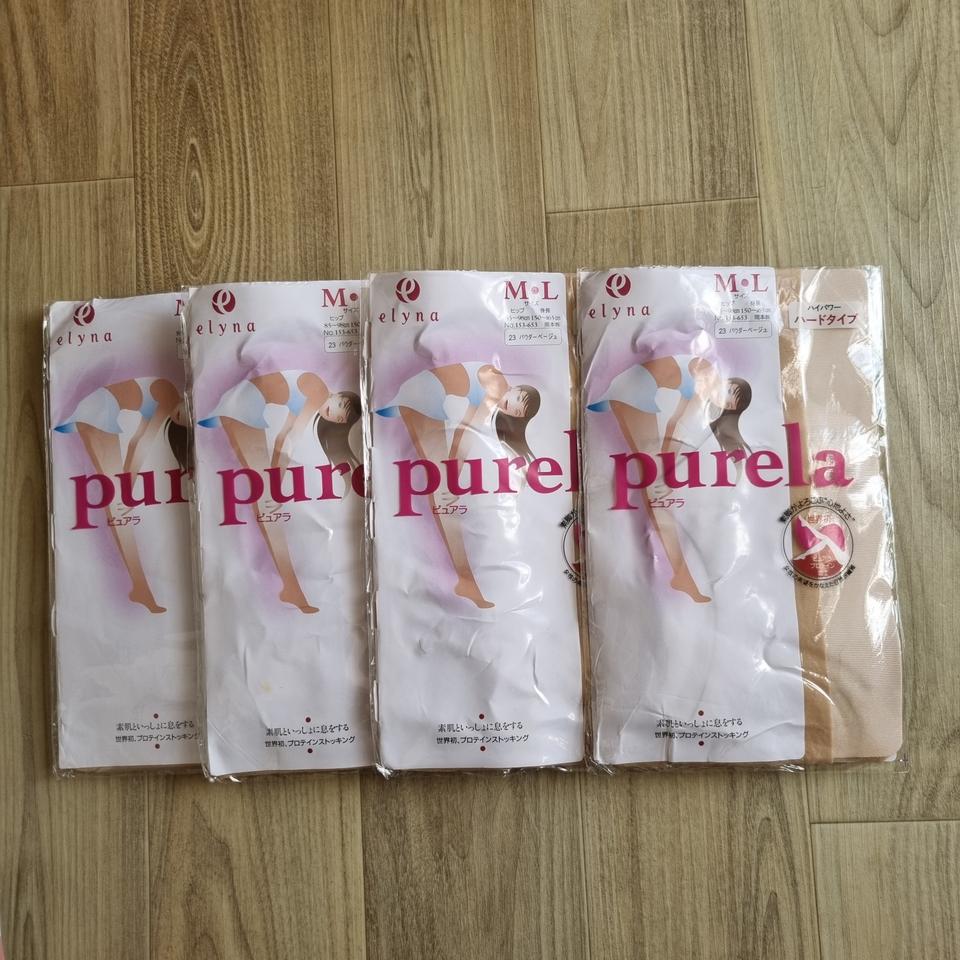 일본수입 퓨어라 purela 팬티스타킹 4장 일괄