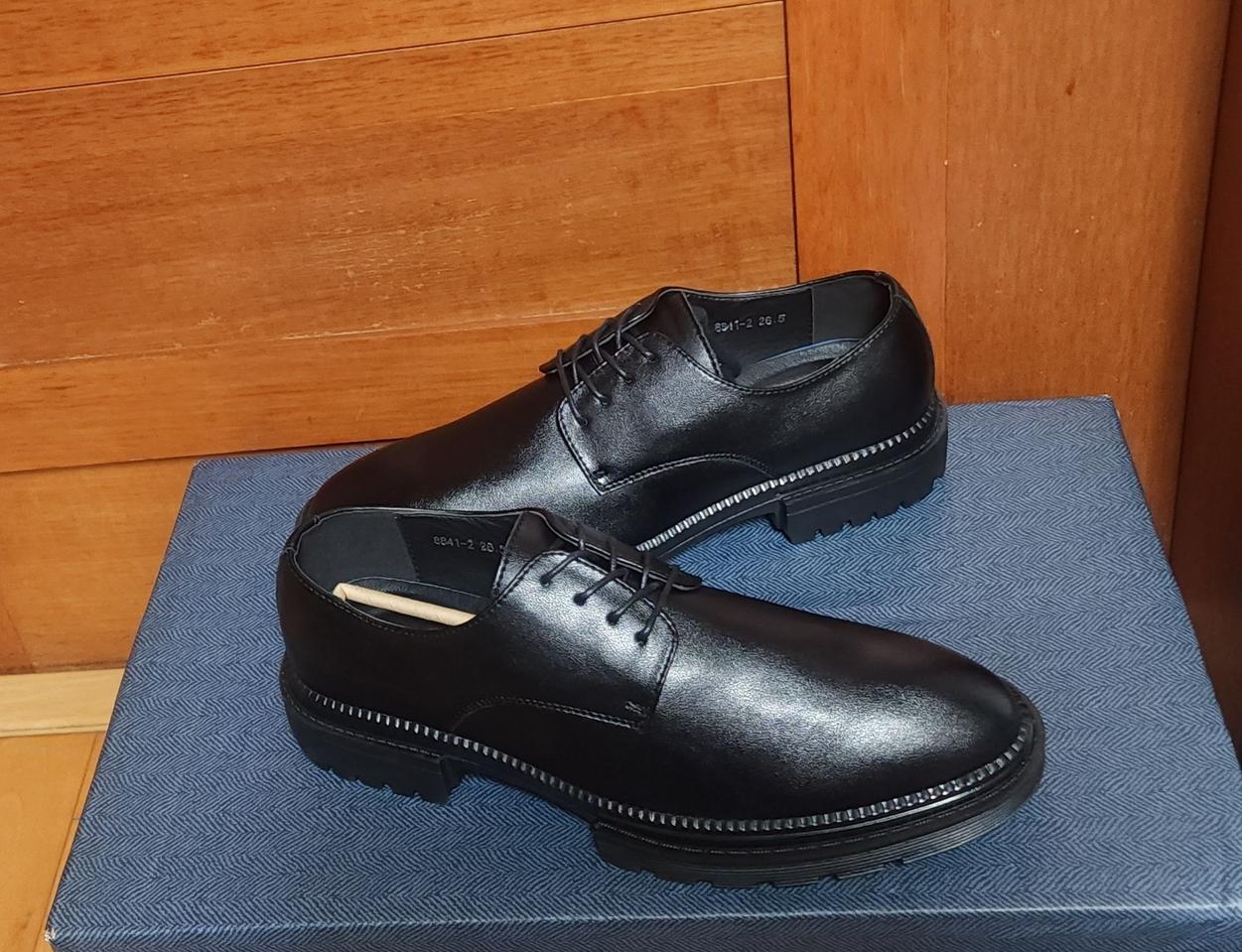 새상품 천연 가죽 구두 로퍼 265 소가죽 운동화