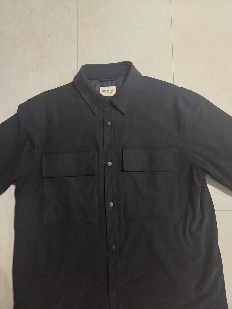 fear of god 에센셜 롱셔츠 자켓