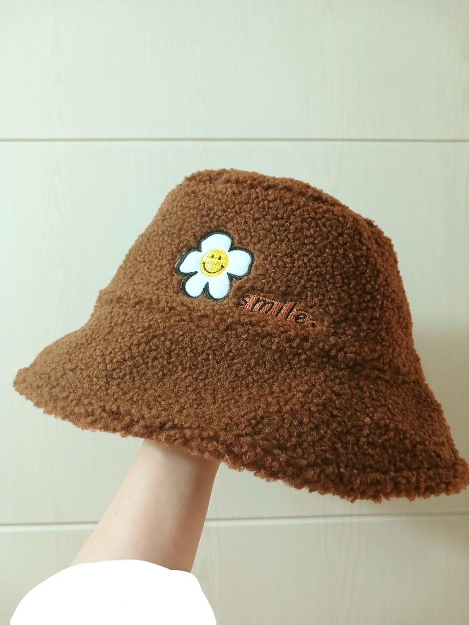 새제품) 양면사용 가능한 따뜻하고 귀여운 부클모자