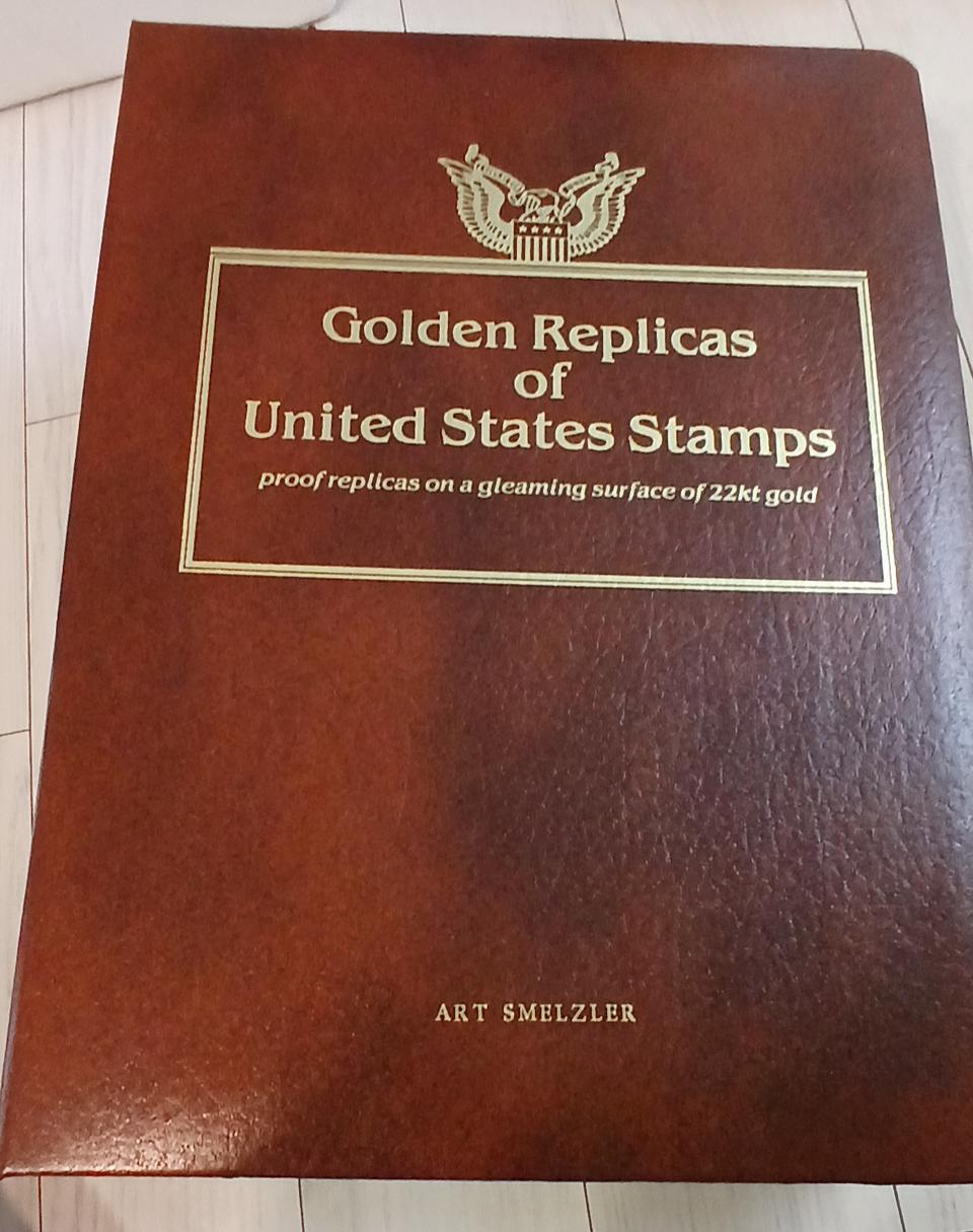 미국우표22kt금컬렉션
