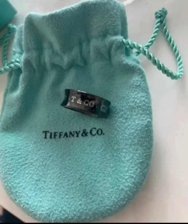 티파니앤코 1837 티타늄 와이드링