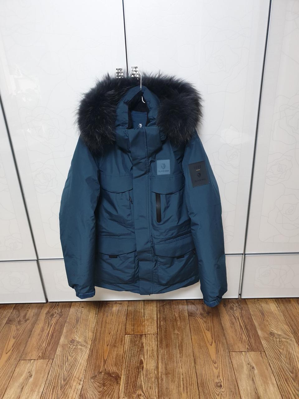 블랙야크  구스패딩 남95 고어텍스 거의새것 1회착용