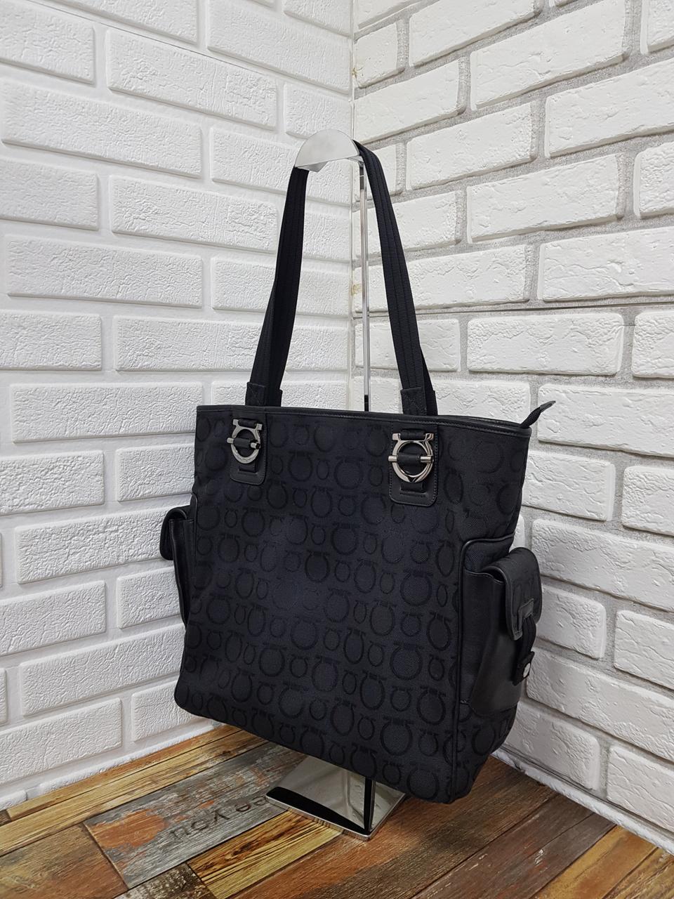 [정품] 페라가모 멀티 간치니 숄더백 블랙