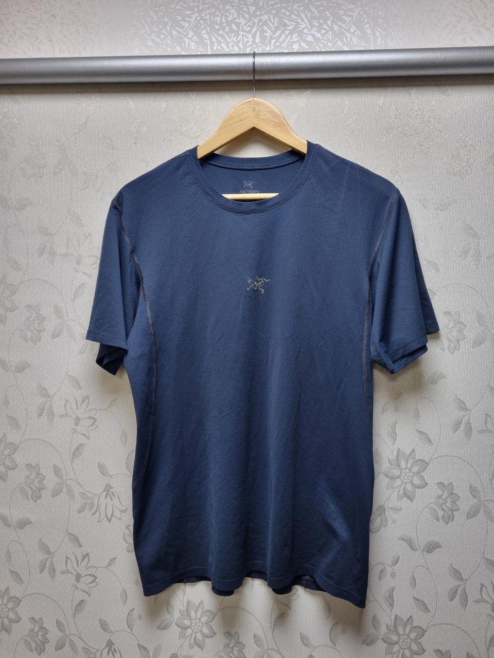 [m/정품] 아크테릭스 네이비 반팔 티셔츠