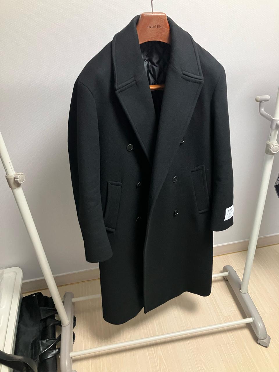 킨록 앤더슨 캐시미어 혼방 더블코트