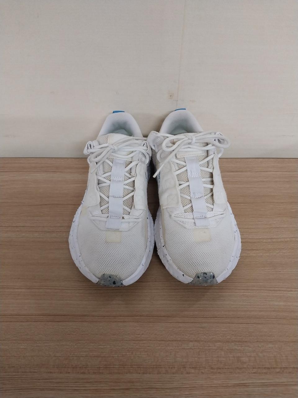 여성 나이키 크레이터 임팩트 화이트 유니버시티블루 운동화 (230)