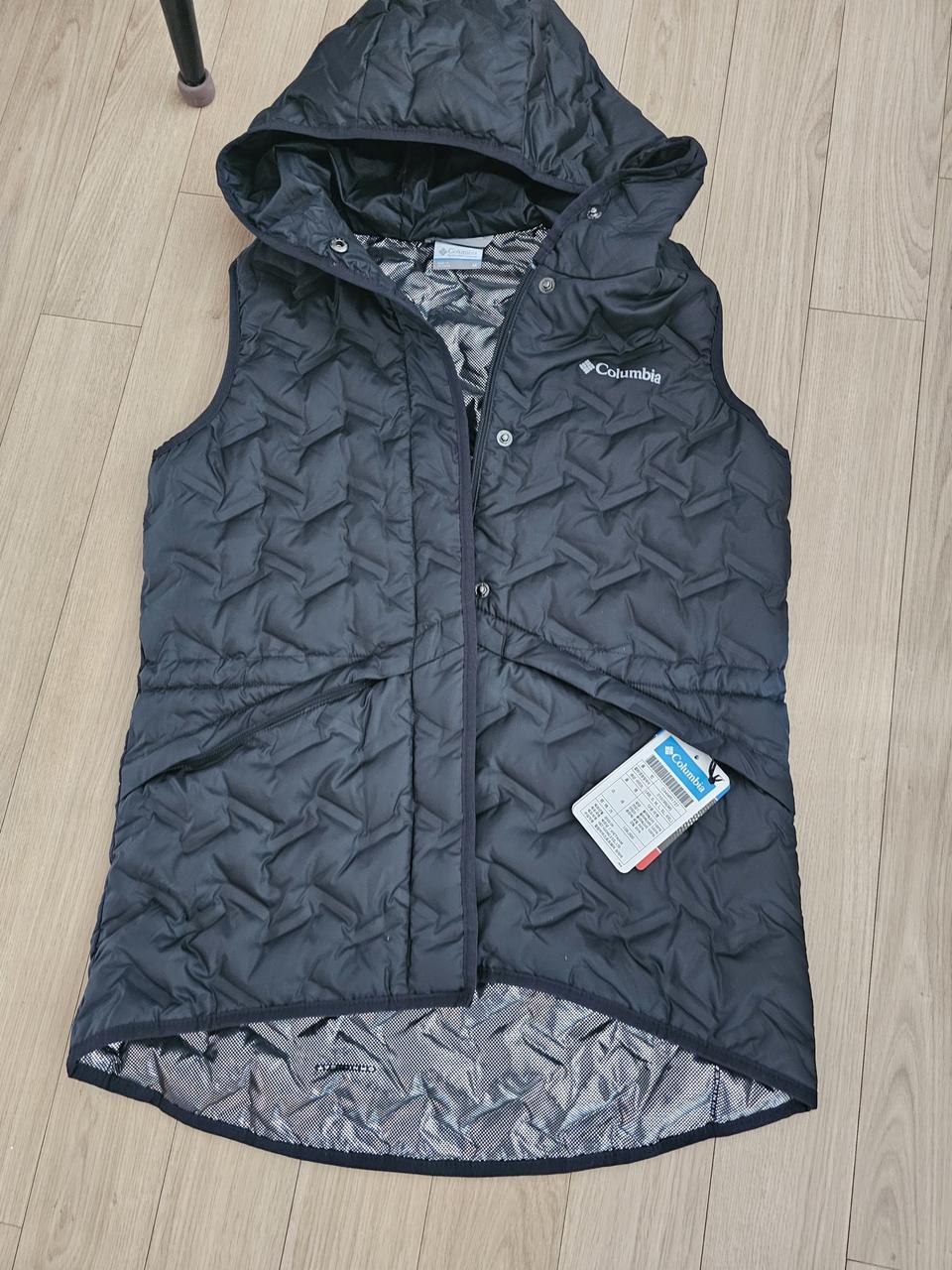 콜럼비아 패딩 조끼 95 새거