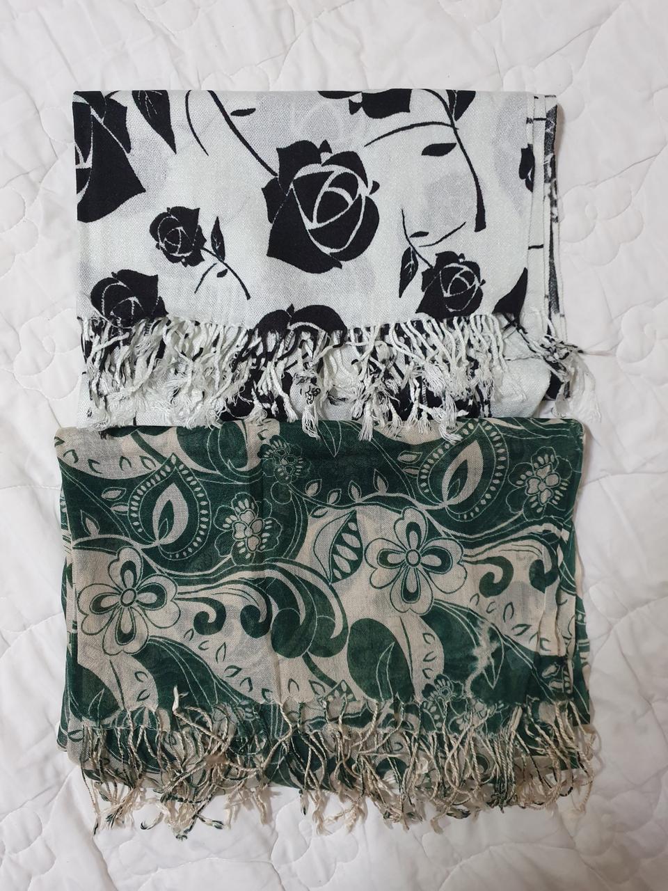 (새제품)스카프 머플러 2장 세트