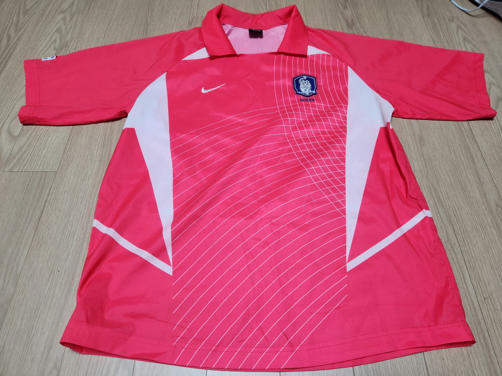 2. 나이키 2002년 한일 월드컵 국대 축구 유니폼 사이즈 95~100