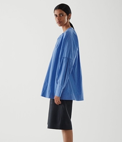 코스 튜닉 블라우스