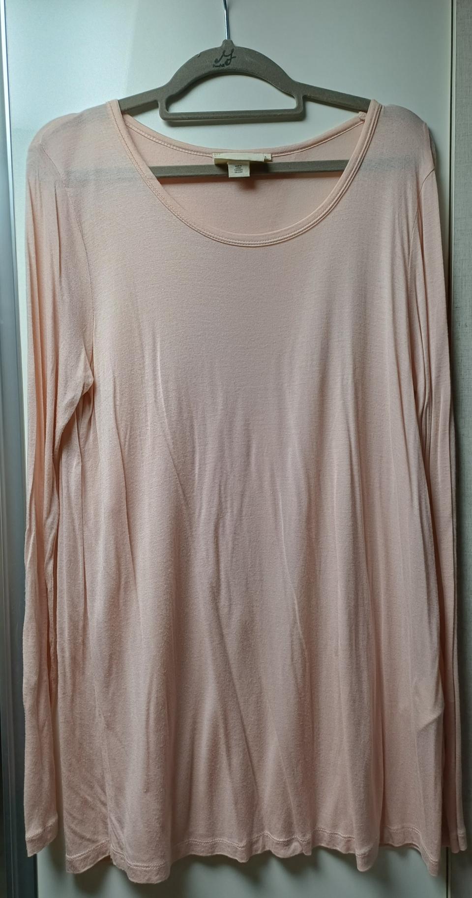 pure DKNY 실크보다 부드러운 여성 상의 티셔츠 블라우스