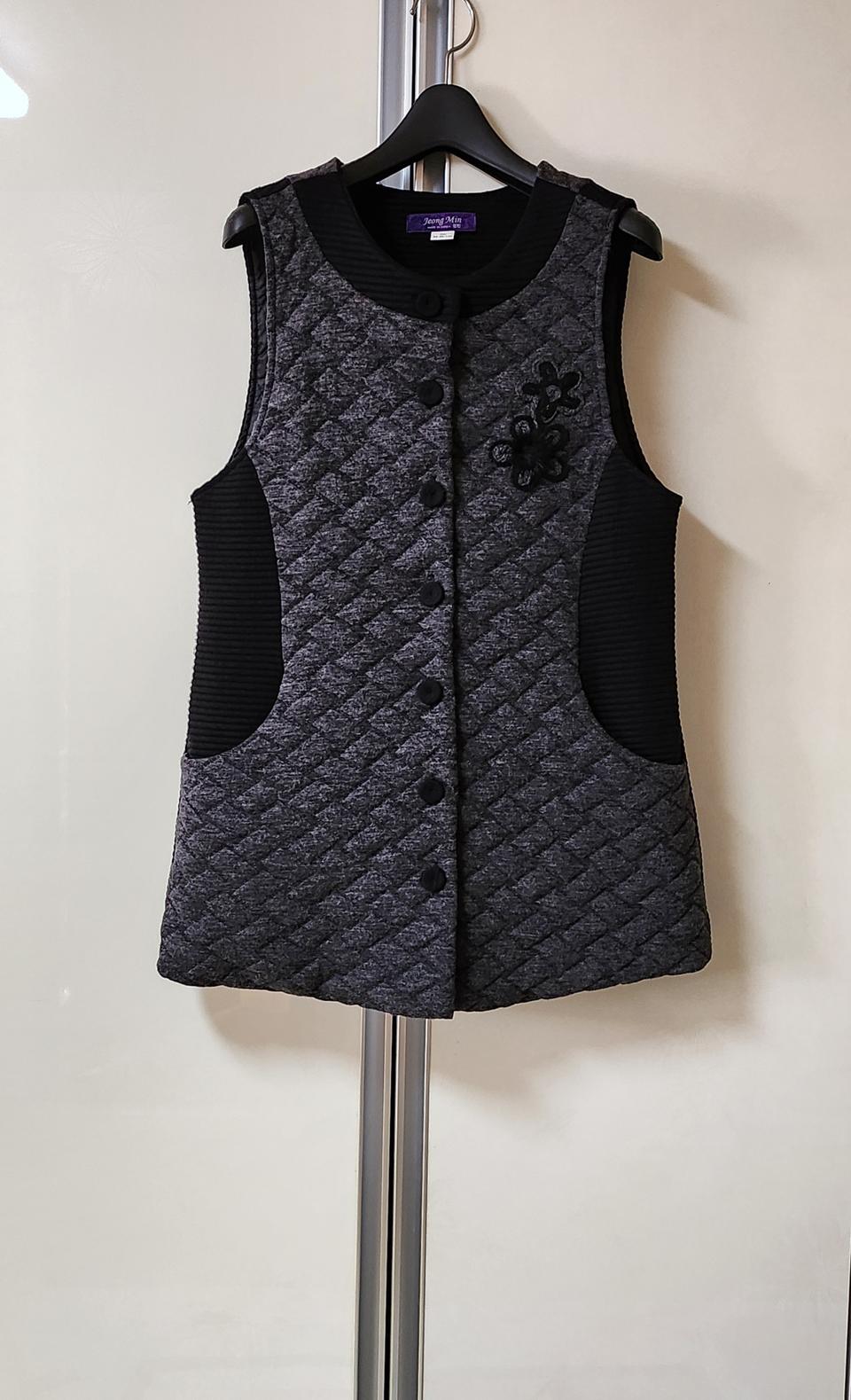 ⛔ 그레이컬러 누빔 베스트