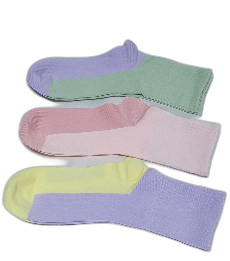 3컬레 가격~ 파스텔톤 아이스크림톤 양말