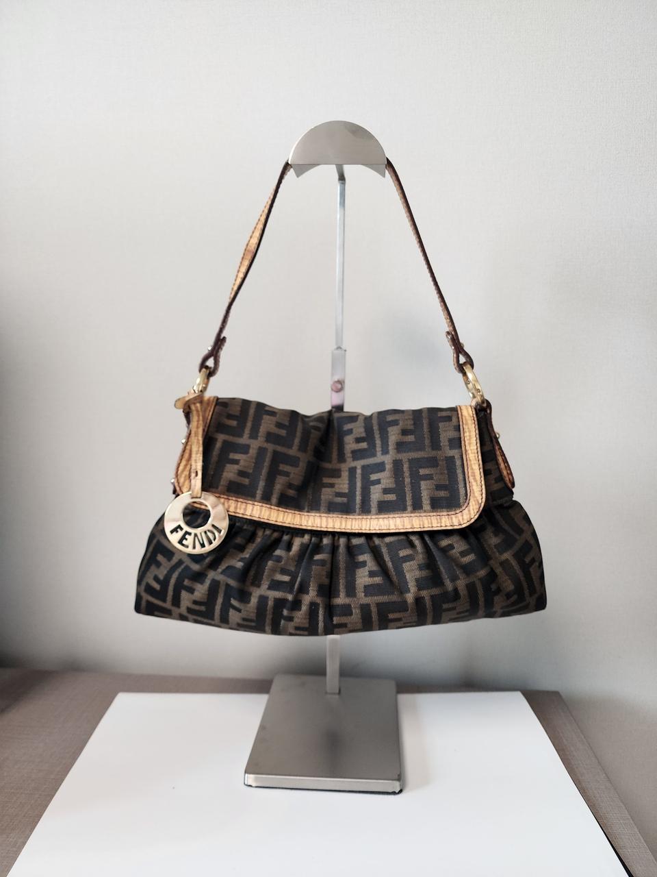 펜디 FF로고 쉐프 미니 숄더백