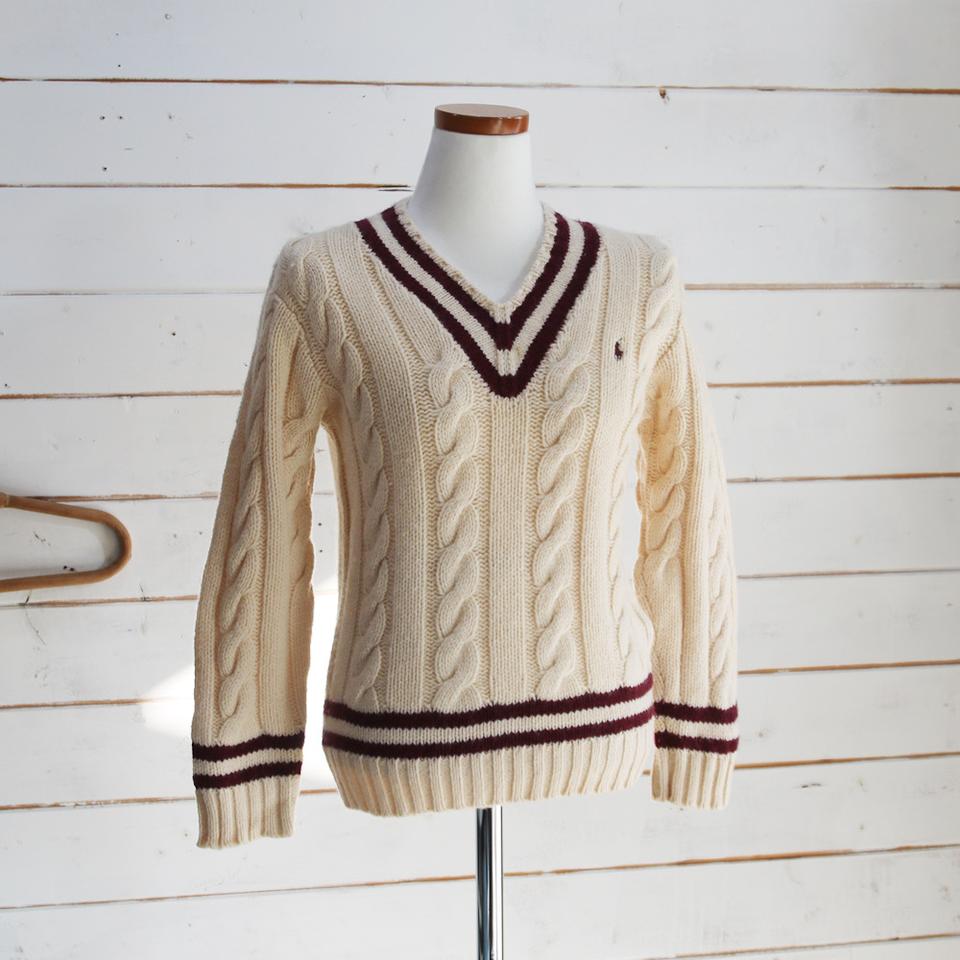 폴로 랄프로렌 울 크리켓 니트 (키즈)