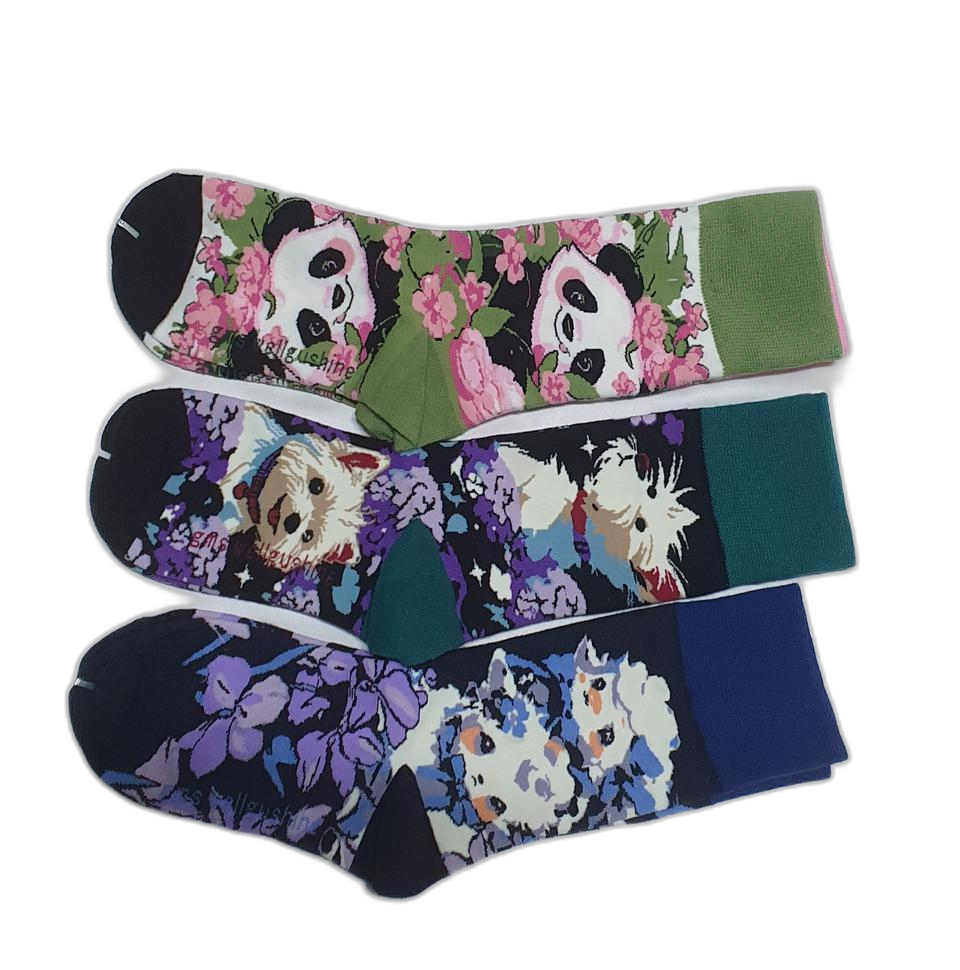 개당가격이예요 ~ 그린 블루 퍼플 핑크 팬다 강아지 양 양말