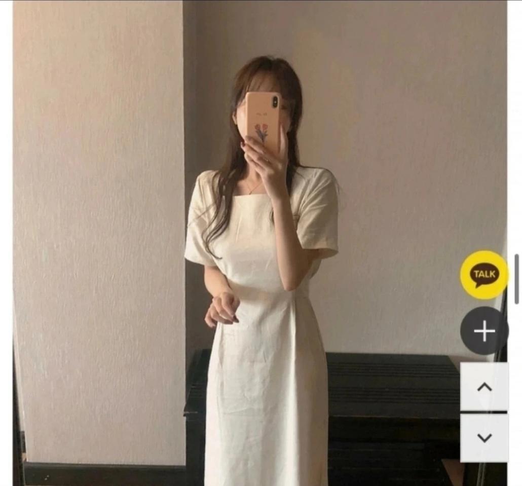 린넨 원피스
