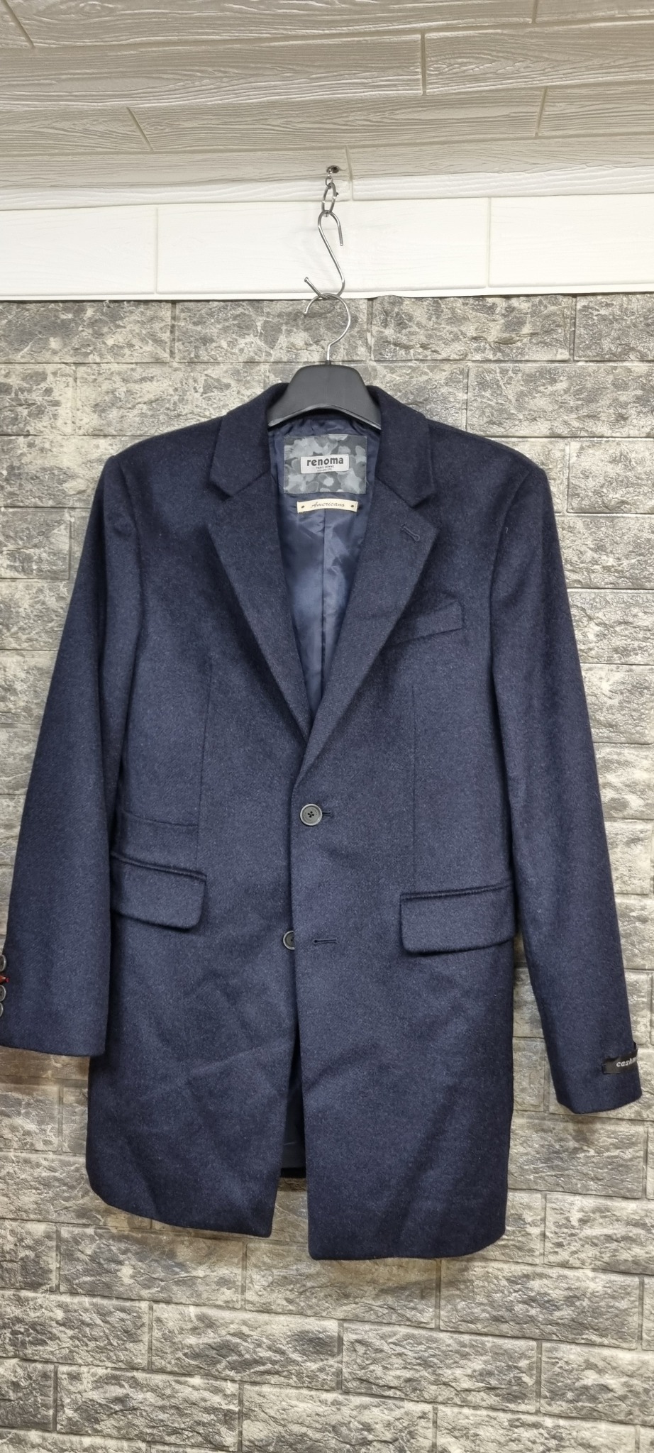 레노마 모100% 하프코트 남성95-100