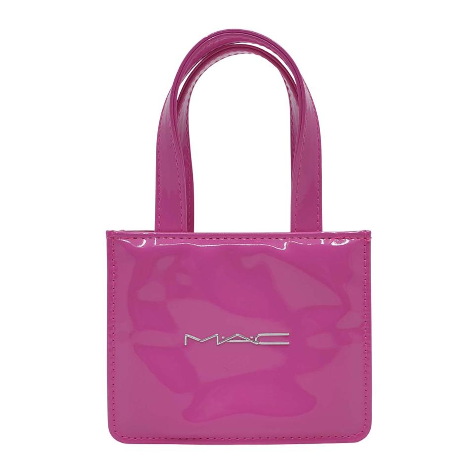 [미사용] 맥 MAC 애나멜 미니백 핑크