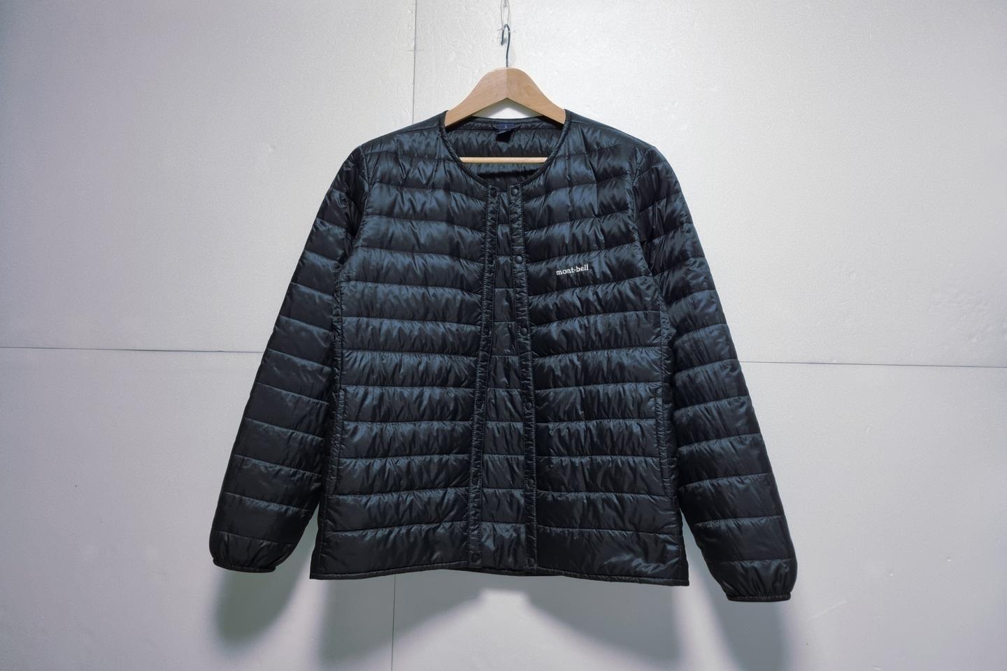 남성 몽벨 수페리어 블랙 검정 구스 다운 거위 우모 경량 패딩