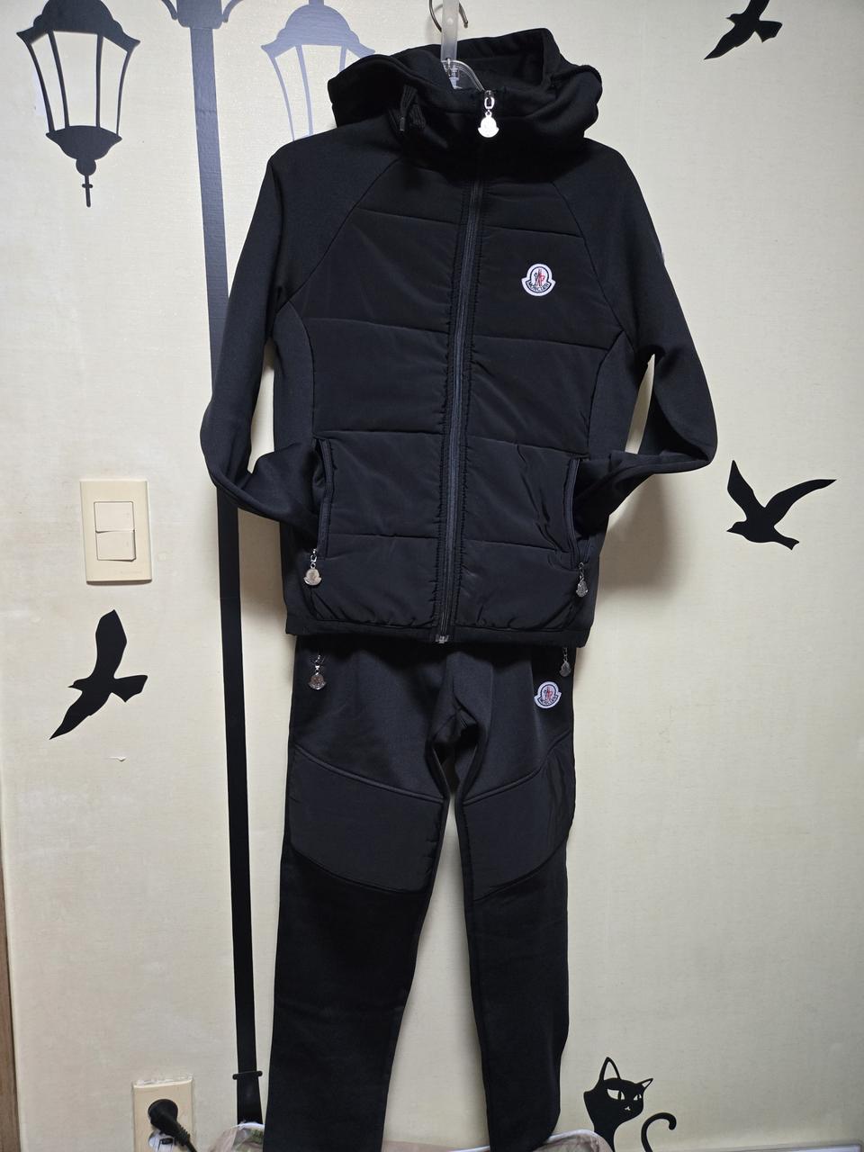 55사쥬 몽클레어 여성상하패딩트레이닝세트