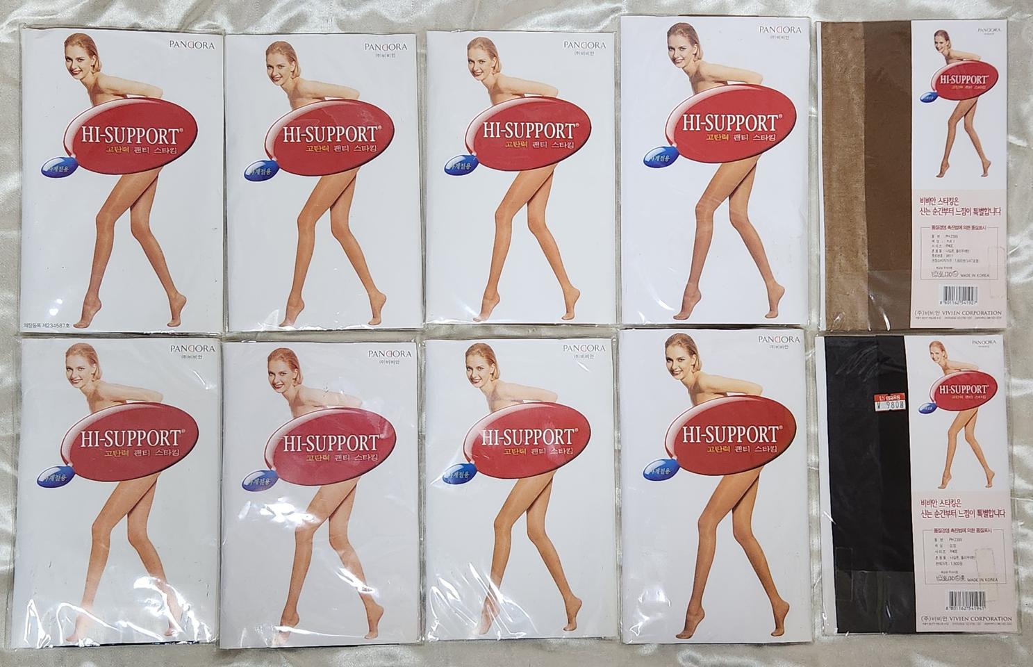 비비안 PANGIORA 고탄력 팬티스타킹 10족(블랙/커피)