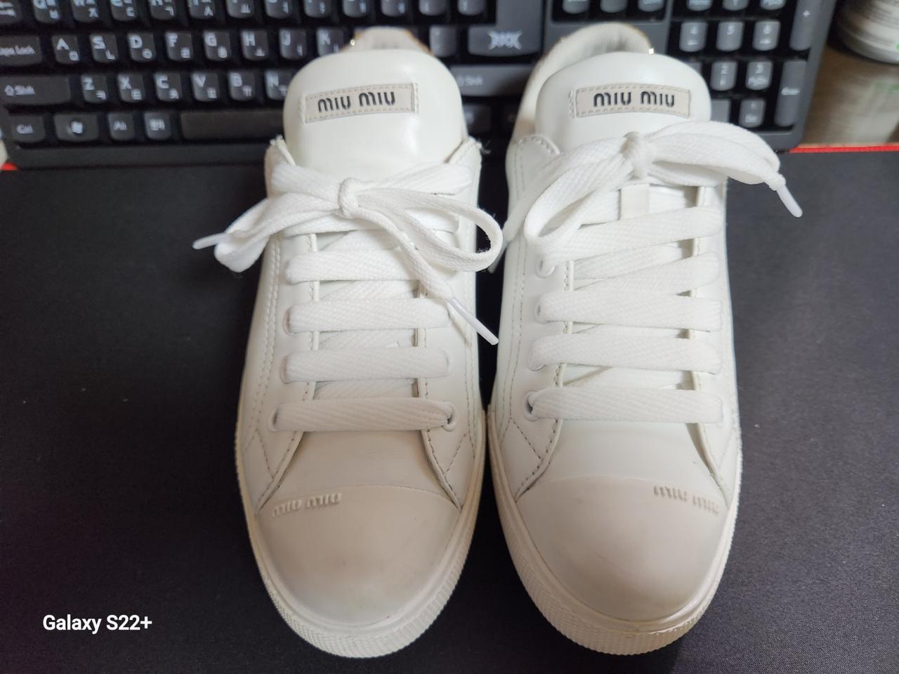 미우미우 스커니즈 여성 36사이즈