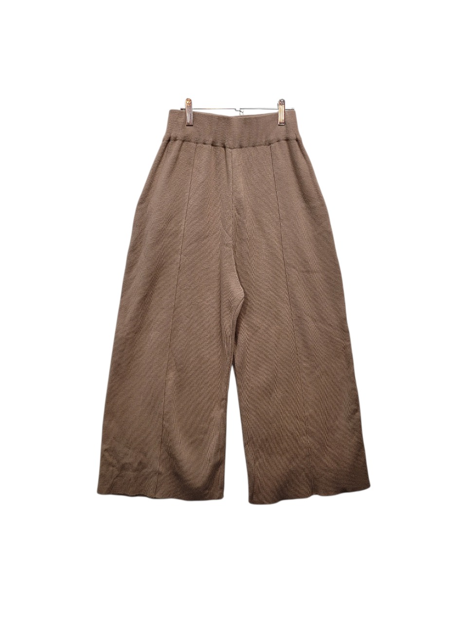 도톰한 울혼방 봄가을 와이드 니트 팬츠