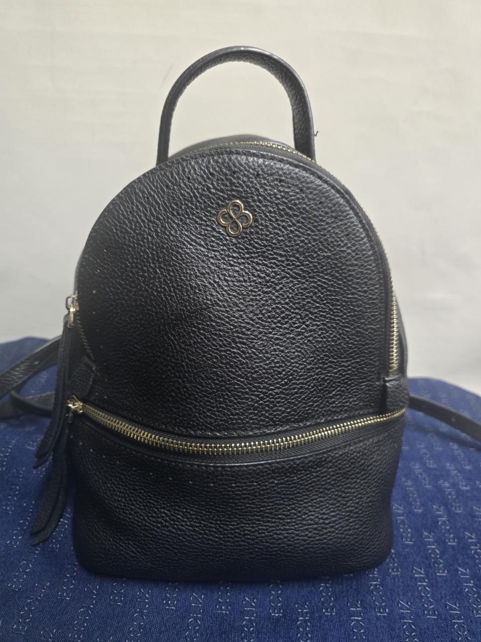 마리끌레르 가죽 미니백팩