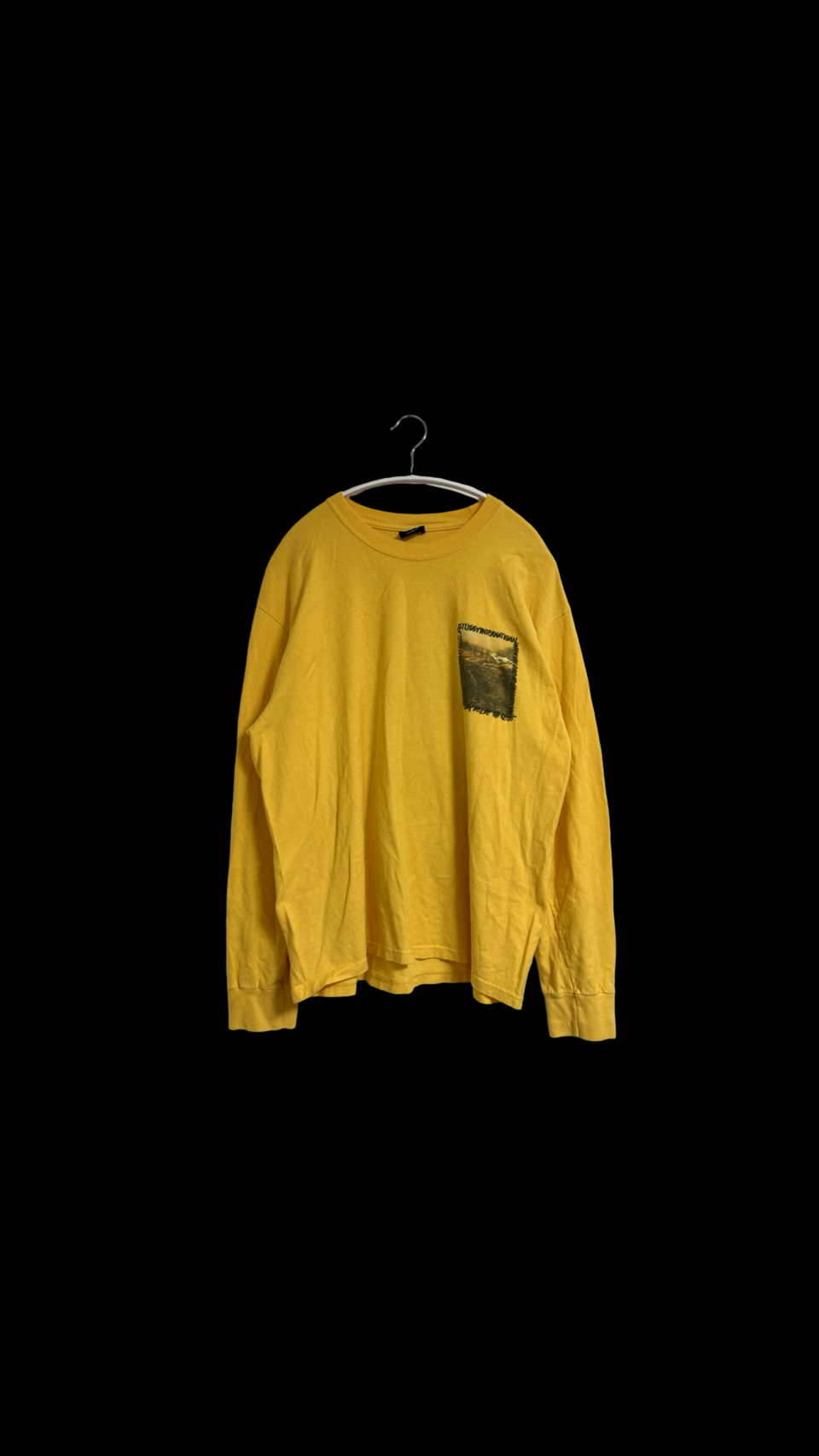 스투시 롱슬리브