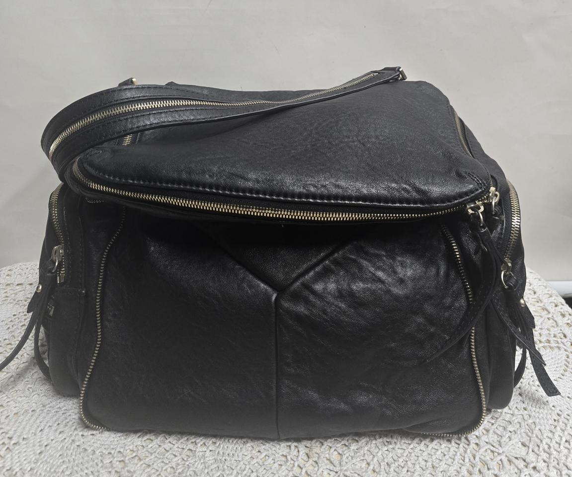 핀에스커 가죽 숄더백