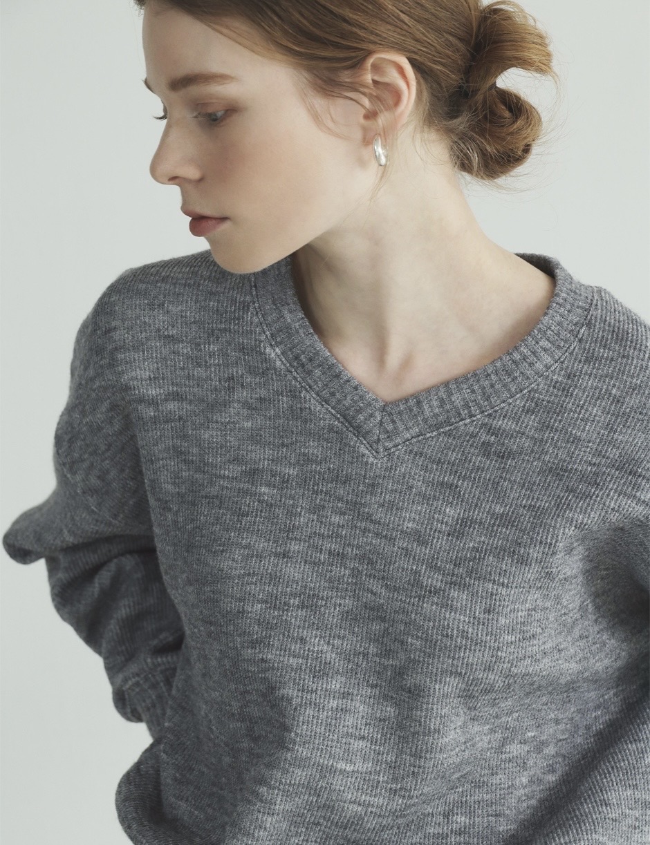 샤무스 DIANA 스웻셔츠 스웨터 그레이컬러