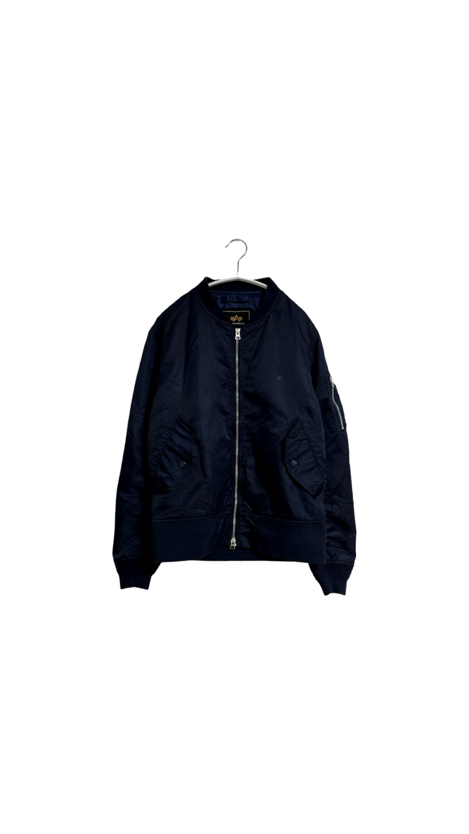 알파인더스트리 X iD Urban Research 콜라보 ma-1 마원