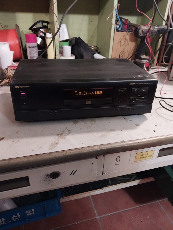 민트급 삼성 르네상스 CD-710 시디플레이어/트레이 주의