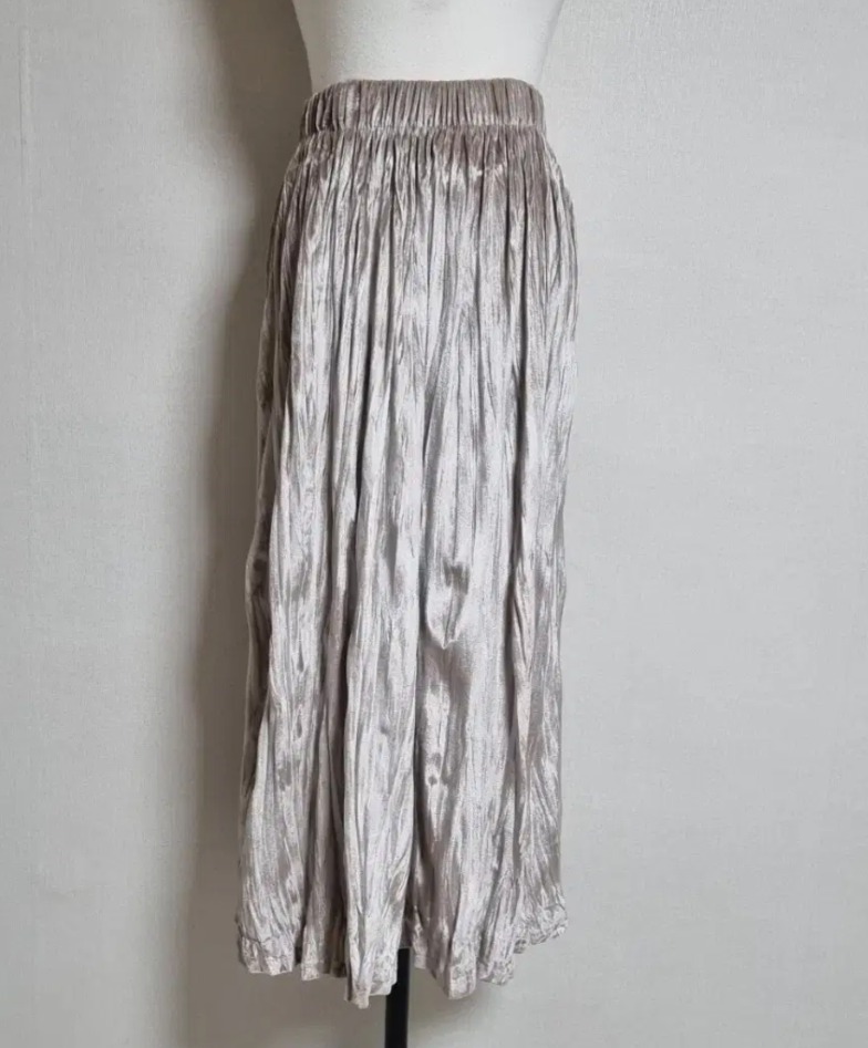 LS69 주름롱스커트