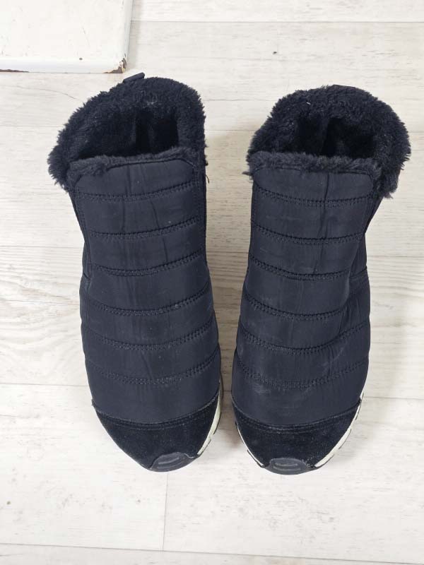 SNRD 패딩 방한화 235~240 블랙 털안감 겨울 부츠