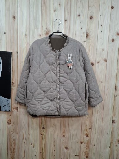 누빔 레이스 자켓