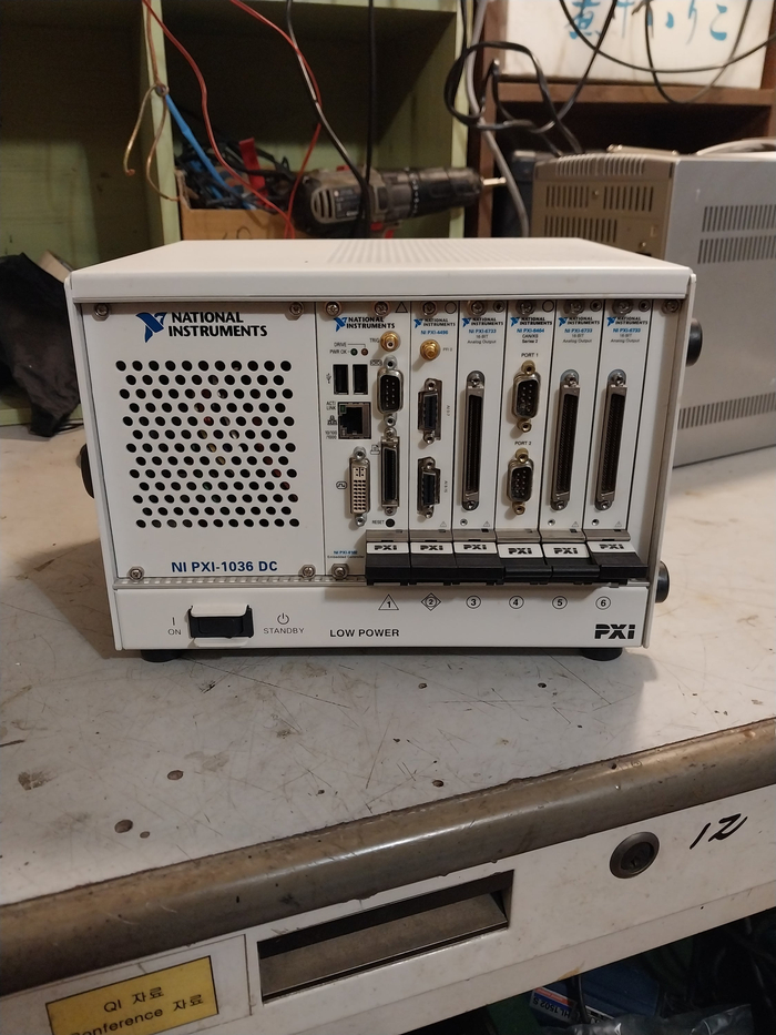 NI PXI-8102 컨트롤러 및 고성능 모듈 풀세트/주의 사항